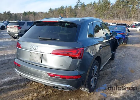 2024 Audi Q5 Premium Plus 45 Tfsi S Line Quattro from USA, damaged, VIN WA1EAAFY7R2003401